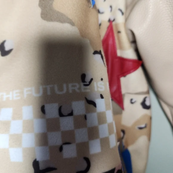 Reason Legend Varsity Jacket medium unisex. Aztec print, skull and cross bones - Picture 8 of 11